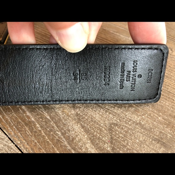 SOLD ποΈ ποΈ Louis Vuitton reversible monogram military belt 85 - Picture 9 of 12